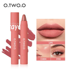 O.TWO.O VELVET MATTE LIPSTICK PEN CRAYON