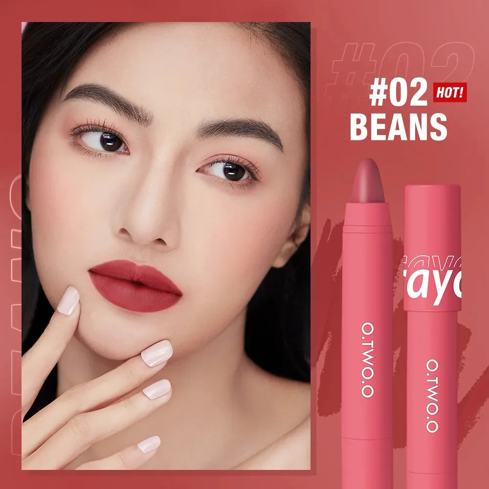 O.TWO.O VELVET MATTE LIPSTICK PEN CRAYON