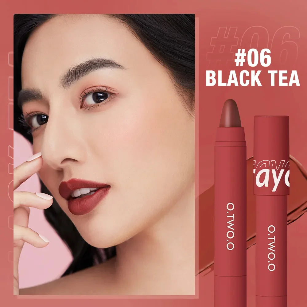 O.TWO.O VELVET MATTE LIPSTICK PEN CRAYON