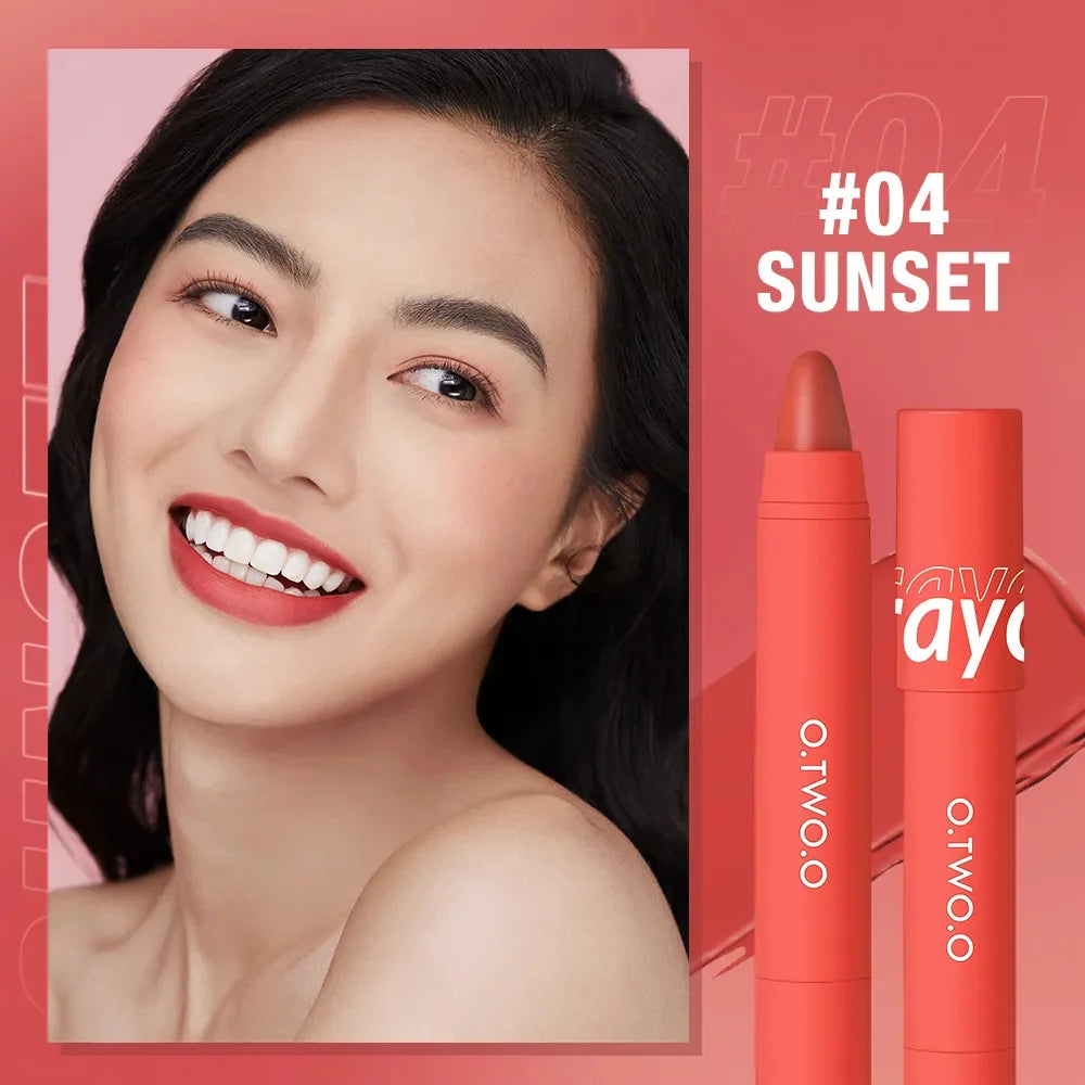 O.TWO.O VELVET MATTE LIPSTICK PEN CRAYON