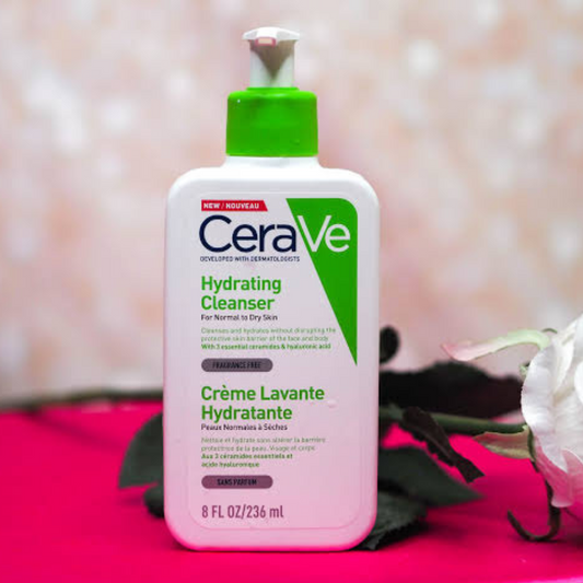 Cerave Hydrating Cleanser Normal To Dry Skin 8Oz/236Ml