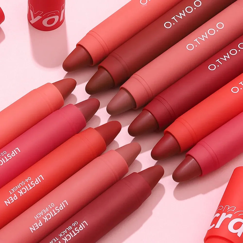 O.TWO.O VELVET MATTE LIPSTICK PEN CRAYON