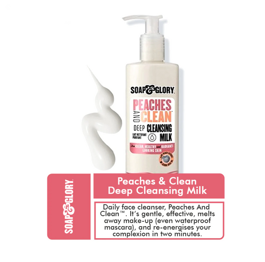 Soap And Glory Peaches And Clean Deep Cleansing Milk 350Ml