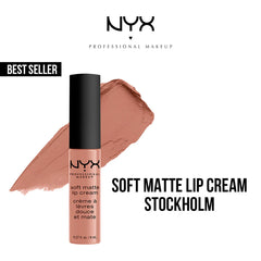 NYX Cosmetics Soft Matte Lip Cream Liquid Lipstick - 02 Stockholm